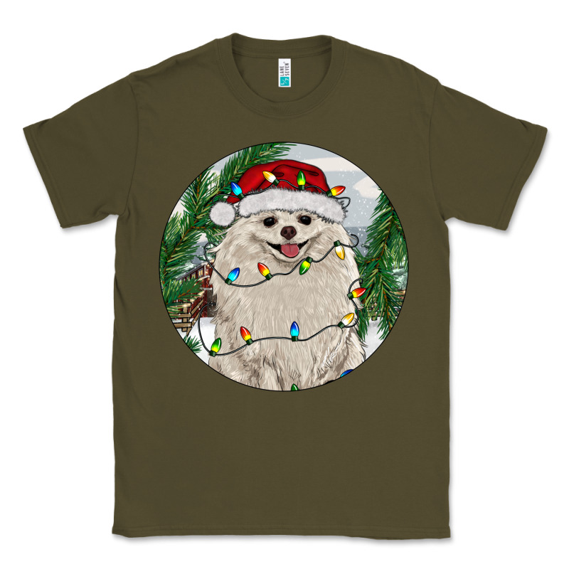 Pomeranian And Farm Classic Tee by RanaPortraitStore | Teevron