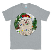 Heather Grey Pomeranian And Farm Classic Tee - RanaPortraitStore
