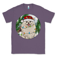 Lavender Pomeranian And Farm Classic Tee - RanaPortraitStore