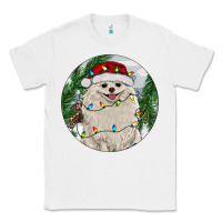 White Pomeranian And Farm Classic Tee - RanaPortraitStore