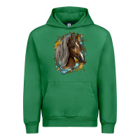 Emerald western tennessee horse Urban Hoodie - LillyAllenDesigns