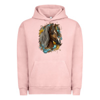Pigment Salmon western tennessee horse Urban Hoodie - LillyAllenDesigns