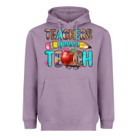 Lavender teachers gonna teach Heavyweight Hoodie - Zillion Design Studio