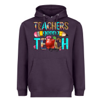 Plum teachers gonna teach Heavyweight Hoodie - Zillion Design Studio