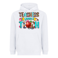 White teachers gonna teach Heavyweight Hoodie - Zillion Design Studio