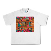 Lunar Rock love school bus leopard Urban Heavy Tee - Artiststas