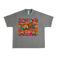 Tornado love school bus leopard Urban Heavy Tee - Artiststas
