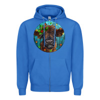 True Royal Calf Christmas Zipper Hoodie - RanaPortraitStore