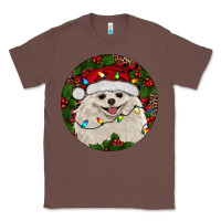 Chestnut Christmas pomeranian Classic Tee - RanaPortraitStore