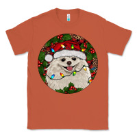 Copper Christmas pomeranian Classic Tee - RanaPortraitStore