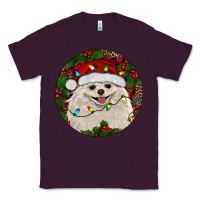 Plum Christmas pomeranian Classic Tee - RanaPortraitStore