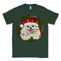 Sports Green Christmas pomeranian Classic Tee - RanaPortraitStore