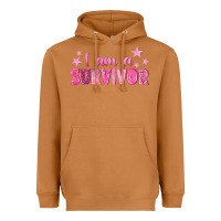 Meerkat I Am a Survivor Breast Cancer Heavyweight Hoodie - texasbilliewilder
