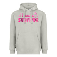 Moon Dust I Am a Survivor Breast Cancer Heavyweight Hoodie - texasbilliewilder