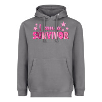 Storm I Am a Survivor Breast Cancer Heavyweight Hoodie - texasbilliewilder