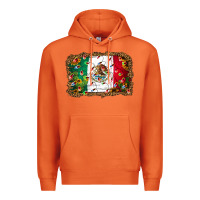 Carrot Christmas lights Mexican flag Premium Hoodie - Jasminsmagicworld