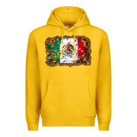 Lemon Christmas lights Mexican flag Premium Hoodie - Jasminsmagicworld