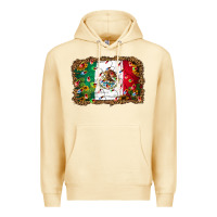 Pina Colada Christmas lights Mexican flag Premium Hoodie - Jasminsmagicworld