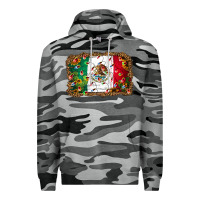 Slate Camo Christmas lights Mexican flag Premium Hoodie - Jasminsmagicworld