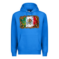 True Royal Christmas lights Mexican flag Premium Hoodie - Jasminsmagicworld