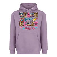 Lavender teach your heart out Heavyweight Hoodie - Zillion Design Studio