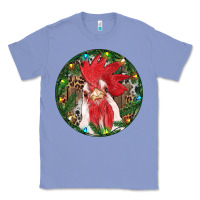 Colony Blue Roaster Christmas Classic Tee - RanaPortraitStore
