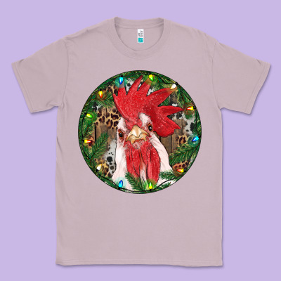 Roaster Christmas Classic Tee Designed By Ranaportraitstore