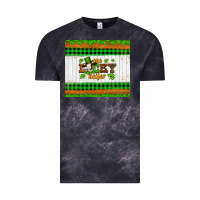 Cloud Black st patricks one lucky heifer Vintage Tee - Artiststas