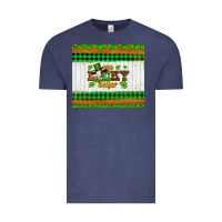 St Patricks One Lucky Heifer Vintage Tee | Teevron