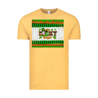 Vintage Mustard st patricks one lucky heifer Vintage Tee - Artiststas