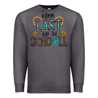 Charcoal Heather happy last schopol Premium Sweatshirt - CowhideDigitalArt