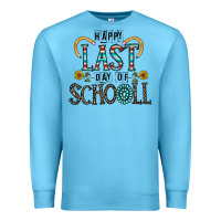 Ocean Blue happy last schopol Premium Sweatshirt - CowhideDigitalArt