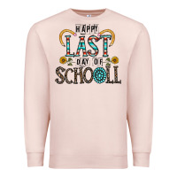 Pale Pink happy last schopol Premium Sweatshirt - CowhideDigitalArt
