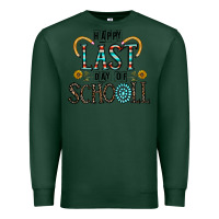 Sports Green happy last schopol Premium Sweatshirt - CowhideDigitalArt