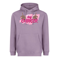Lavender Hey Cancer Heavyweight Hoodie - texasbilliewilder