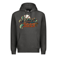 Charcoal Heather senior 2023 baseball Premium Hoodie - NancyCooperArtShop