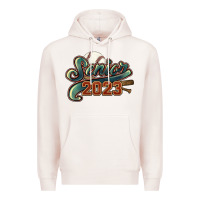 Pale Pink senior 2023 baseball Premium Hoodie - NancyCooperArtShop