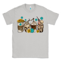 Moon Dust coffee cups bull skull with gemstones Classic Tee - texasbilliewilder