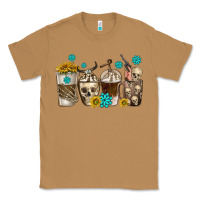 Toasted Coconut coffee cups bull skull with gemstones Classic Tee - texasbilliewilder