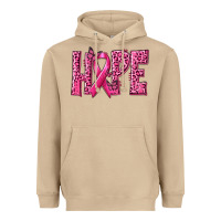 Mushroom Hope Breast Cancer Heavyweight Hoodie - texasbilliewilder