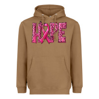 Toasted Coconut Hope Breast Cancer Heavyweight Hoodie - texasbilliewilder