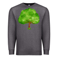 Charcoal Heather tree Premium Sweatshirt - FaDigitalArtStudio