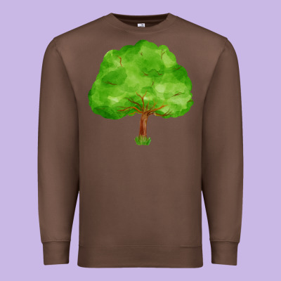 Tree Premium Sweatshirt Designed By Fadigitalartstudio