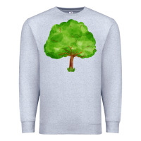 Heather Grey tree Premium Sweatshirt - FaDigitalArtStudio