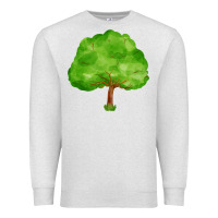 Oatmeal Heather tree Premium Sweatshirt - FaDigitalArtStudio