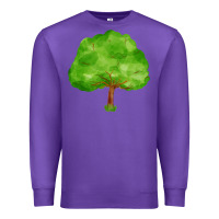 Purple tree Premium Sweatshirt - FaDigitalArtStudio