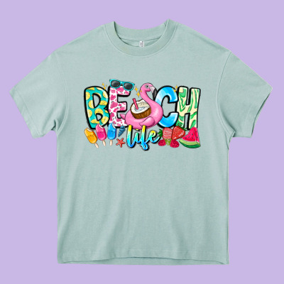 Besch Life Heavy Core Tee Designed By Cowhidedigitalart