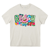 Cream Besch Life Heavy Core Tee - CowhideDigitalArt
