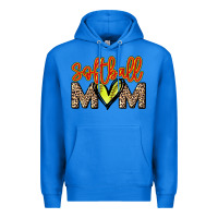 True Royal softball mom Premium Hoodie - NancyCooperArtShop