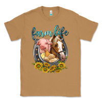 Toasted Coconut chicken pig horse farm life Classic Tee - texasbilliewilder
